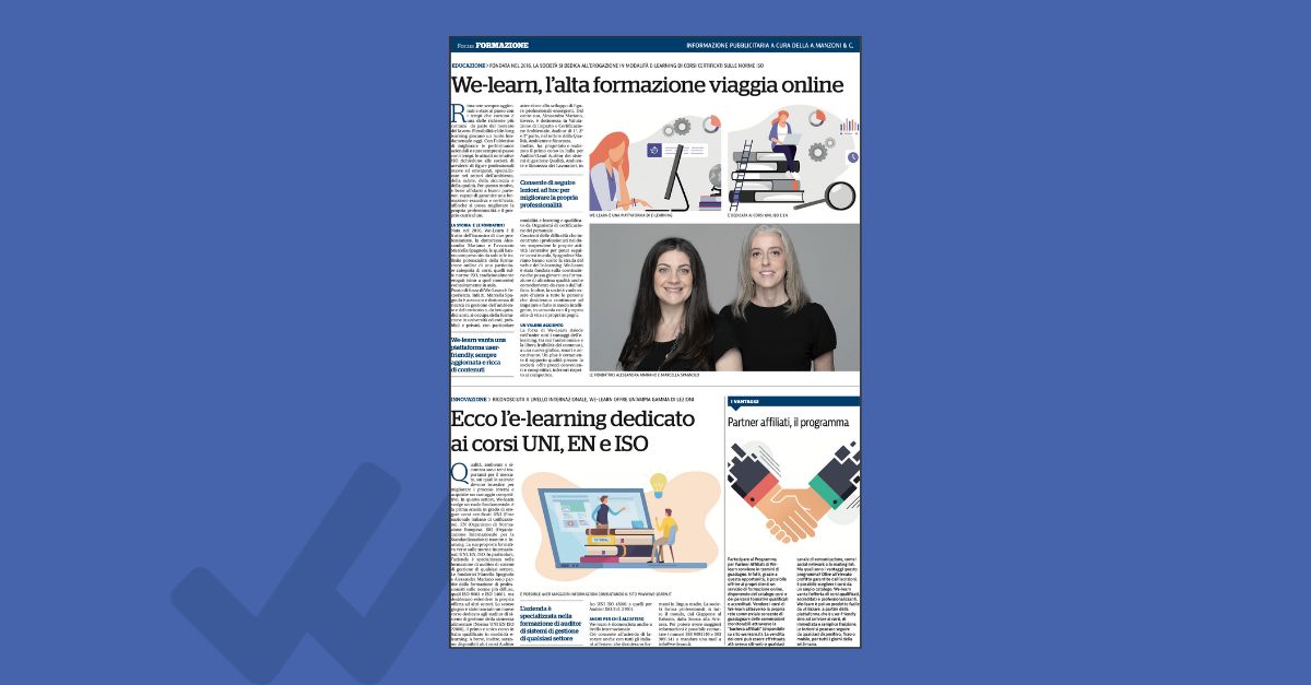 Speciale focus formazione su La Repubblica