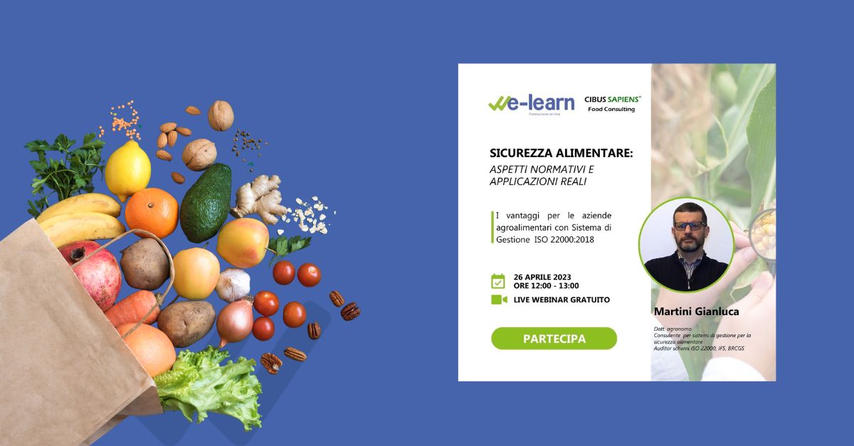 Flash webinar UNI EN ISO 22000