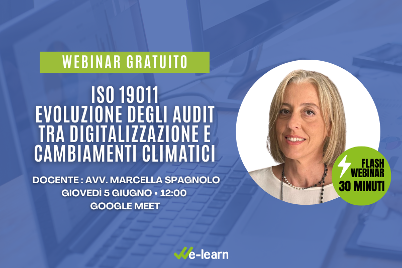 Flash webinar UNI EN ISO 19011 - 2^ Edizione