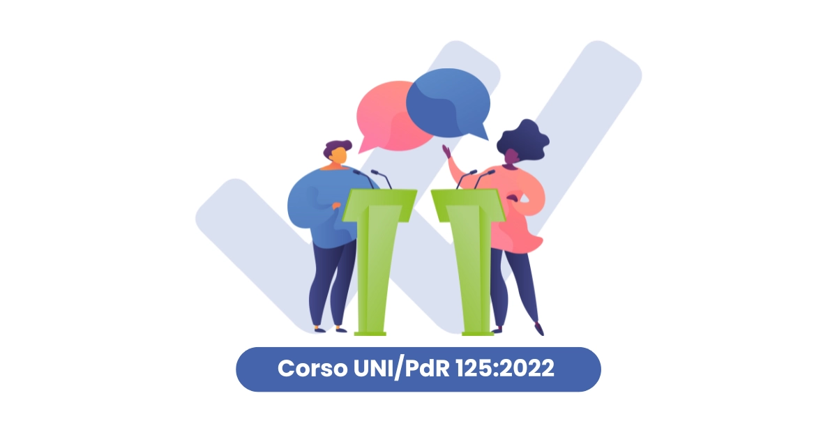 Corso UNI/PdR 125:2022 Sistemi di gestione della parità di genere