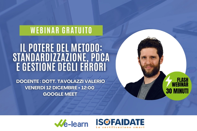 Flash Webinar metodo ISO