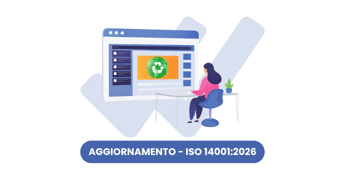 Corso di aggiornamento UNI EN ISO 14001:2026 in videoconferenza