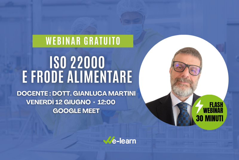 Flash Webinar UNI EN ISO 22000